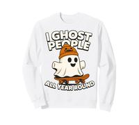 Hago Fantasmas a la Gente Durante Todo el año, Divertido Halloween Sudadera