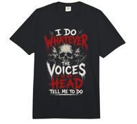 Hago lo Que Las Voces en mi Cabeza me Dicen Que Haga sarcástico Comfort Colors Adult Heavyweight T-Shirt
