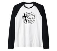 Hago lo Que Quiero Gato Diversión de Halloween Camiseta Manga Raglan