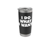 Hago lo que quiero Vaso térmico de acero inoxidable de doble pared
