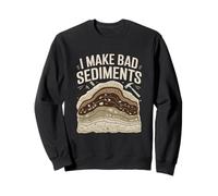 Hago Malos sedimentos Geología Rock Juego de Palabras Humor Sudadera
