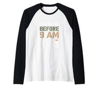 Hago más antes de las 9 AM que la mayoría de los civiles hacen enfermeras de VA Camiseta Manga Raglan
