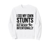 Hago mis propias Acrobacias Pero Nunca intencionalmente humoreo Sudadera