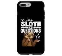 Hago PERIOSA DE Preguntas Lindos Perezosos Divertidos pidiendo Mucho Carcasa para iPhone 7 Plus/8 Plus