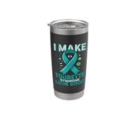 Hago que el síndrome de Tourette se vea bien Vaso térmico de acero inoxidable de doble pared