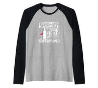 Hago Que el Vino Dissapear cuál es tu Superpoder Camiseta Manga Raglan