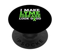 Hago que la enfermedad de Lyme se vea bien Diseño PopSockets PopGrip Adhesivo