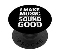 Hago que la música suene bien ingeniero de audio PopSockets PopGrip Adhesivo