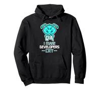 Hago Que los desarrolladores lloren Funny Bug Quality Sudadera con Capucha