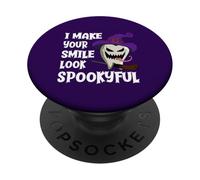 Hago Que tu Sonrisa se vea Espeluznante Diente de Monstruo Dentista PopSockets PopGrip Adhesivo