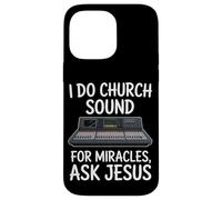 Hago sonido de iglesia para milagros Ingeniero de audio Carcasa para iPhone 14 Pro Max