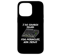 Hago sonido de iglesia para milagros, pregunte a Jesús Carcasa para iPhone 14 Pro Max