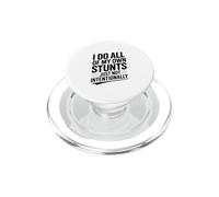 Hago Todas mis propias Acrobacias Simplemente no intencionalmente Humor PopSockets PopGrip para MagSafe