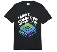 Hago un pitido de computadora Beep Boop Ingeniero de Redes tecnológicas Comfort Colors Adult Heavyweight T-Shirt