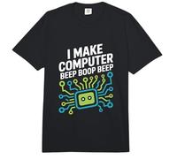 Hago un pitido de computadora Boop Beep Estilo de Ingeniero de Redes Comfort Colors Adult Heavyweight T-Shirt
