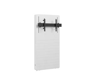 Hagor CON-Line® Big W Lift Columna multimedia con montaje en suelo y pared y altura regulable eléctricamente para un Display de 75-98"