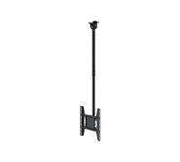 Hagor PLD Medium Single - Montaje en techo - 32-49" | máx. VESA 400x400 | capacidad de carga 50kg | longitud máx. 3000mm