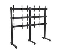 Hagor HA-VWT - Carro para videowall 3x3 - 46-55" |máx. VESA 800x400 | carga máxima 360 kg