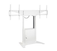 Hagor HP Twin Lift M-DW sistema elevador móvil, motorizado eléctricamente y regulable en altura para dos pantallas situadas una al lado de la otra (side-by-side)