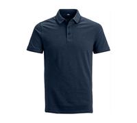 HAGOT 1PCS Polo Camiseta para Hombre, Classic Western Camisa Abotonada Hombre, Polo de Manga Corta Hombre, Regular Fit, Azul Marino, XXL