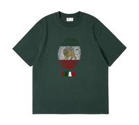 HAGRDBC Make Iran Great Again Camisetas Running Hombre, Camisetas Gym Running Hombres, Ligera y Transpirable para Running Trekking y Más, Ligera(Green,L)