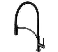 Hagser Hilda grifo de cocina de pie negro HGR60000035