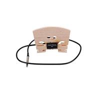 Hagsnec 1 pieza Violin BrüCke con piezoeléctrica montada internamente para el intercambio de 4/4 piezas eléctricas Violin de tamaño completo