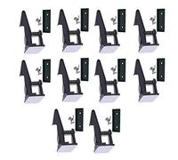 Hagsnec 10 cerraduras para armario infantil, de seguridad para bebés, magnético para cajones infantiles, color negro