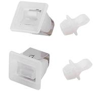 Hagsnec 4 piezas adecuadas para 306436 279570 Kit de de puerta de secadora, adecuado para secadora de ropa