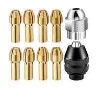 Hagsnec de pinzas de repuesto 4486, de pinzas de portabrocas de repuesto de 1/8 pulgadas x 2, 3/32 pulgadas x 2, 1/16 pulgadas x 2, 1/32 pulgadas x 2