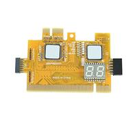 Hagsnec Herramienta de detección PCI-E multiuso tarjeta de diagnóstico portátil accesorios de de escritorio poste indicador LED PC placa base analizador de depuración