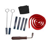 Hagsnec Kit de 10 herramientas de estado de ánimo para piano, juego de herramientas de humor para piano, llaves de martillo, fieltro, tira de temperamento de goma