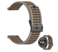 Hahace Correa de reloj universal de 22 mm compatible con reloj inteligente SUUNTO Nautic S/Vertical 2/Vertical 1/Race 2/RUN/Race S/Race/9 Peak Pro/9 Peak/5 Peak, correa de reloj deportivo de silicona