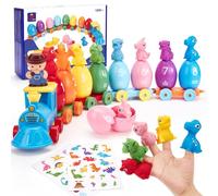 hahaland Tren de Juguetes Niños 2 Año, Tren Juguete Montessori 1 año