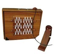 HAHAPA Caja grande de 36 llaves, 43 x 35 x 7,6 cm, juego especial de 3 lengüetas