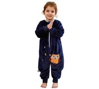 HAHASHOW Fanela Saco De Dormir Para Bebé Con Piernas 4-5 Años Lechuza