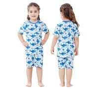 HAHASHOW Pijama Niña Verano Bambú Conjunto 2-8 Años | Lightweight and breathable, machine-washable, soft against the skin, two-piece design, easy to put on and take off