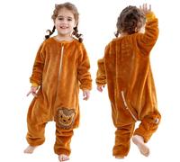 HAHASHOW Saco De Dormir Con Pies Invierno para Bebe 5-6 Años, León