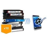 HAHHY: Servicio de Transferencia y Digitización de Cintas de Video a MP4 (10 unidades, VHS, Hi8, MiniDV, Digital8, VHS-C, Beta, Audio)