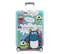 HAHII Cubierta de Equipaje Funda de Maleta Monsters University con Cremallera Funda Maleta Suave elástico de Anti-Polvo XL（29-32in）
