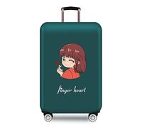 HAHII Funda protectora elástica para equipaje de viaje, funda protectora para maleta, Corazón de obispo, XL(29-32in)