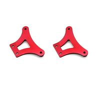 HaHlaklw 2X Cubierta de Dirección de Metal EA1010 para JLB Racing Cheetah 11101 21101 J3 Speed 1/10 RC Piezas de Mejora de Coche