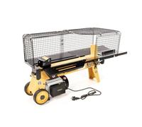 Hahn & Sohn Cedrus LS02H - Cortador de leña eléctrico - 7T fuerza de separación, hasta 52 cm de longitud de madera, motor de 2200 W, compacto y seguro, para casa y jardín, leña, madera corta, tronco
