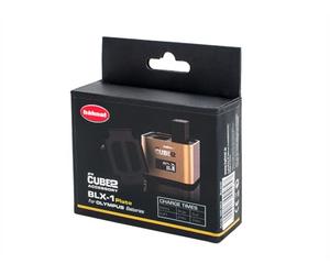 Hahnel - ProCube2 - Placa para batería Olympus BLX-1
