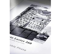 Hahnem?hle Photo Luster Papel, 260?g/m?, hellwei?, color blanco brillante 420 x 594 mm