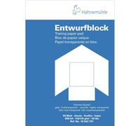 Hahnemühle 10622701 - Bloc de papel de calco transparente (A4, 110/115 g, 50 hoj