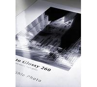 Hahnemühle 10641923 - Papel fotográfico brillante (260 g/m², DIN A2, 420 x 594 mm), color blanco