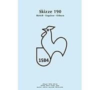 Hahnemühle Cuaderno de bocetos A4, 50 hojas, 190 g.