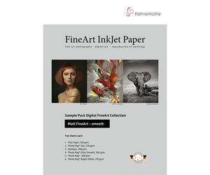 Hahnemühle FineArt Smooth Matt A4 Pack de Muestra