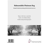 Hahnemühle Rag de platino 8 x 10 pulgadas 25 hojas para Platinum y procesos alternativos